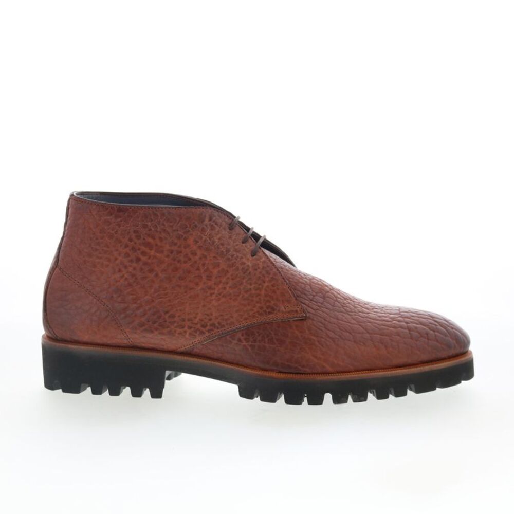 Di Bianco Mens Alba Bisonte Brown Boots (NWT)